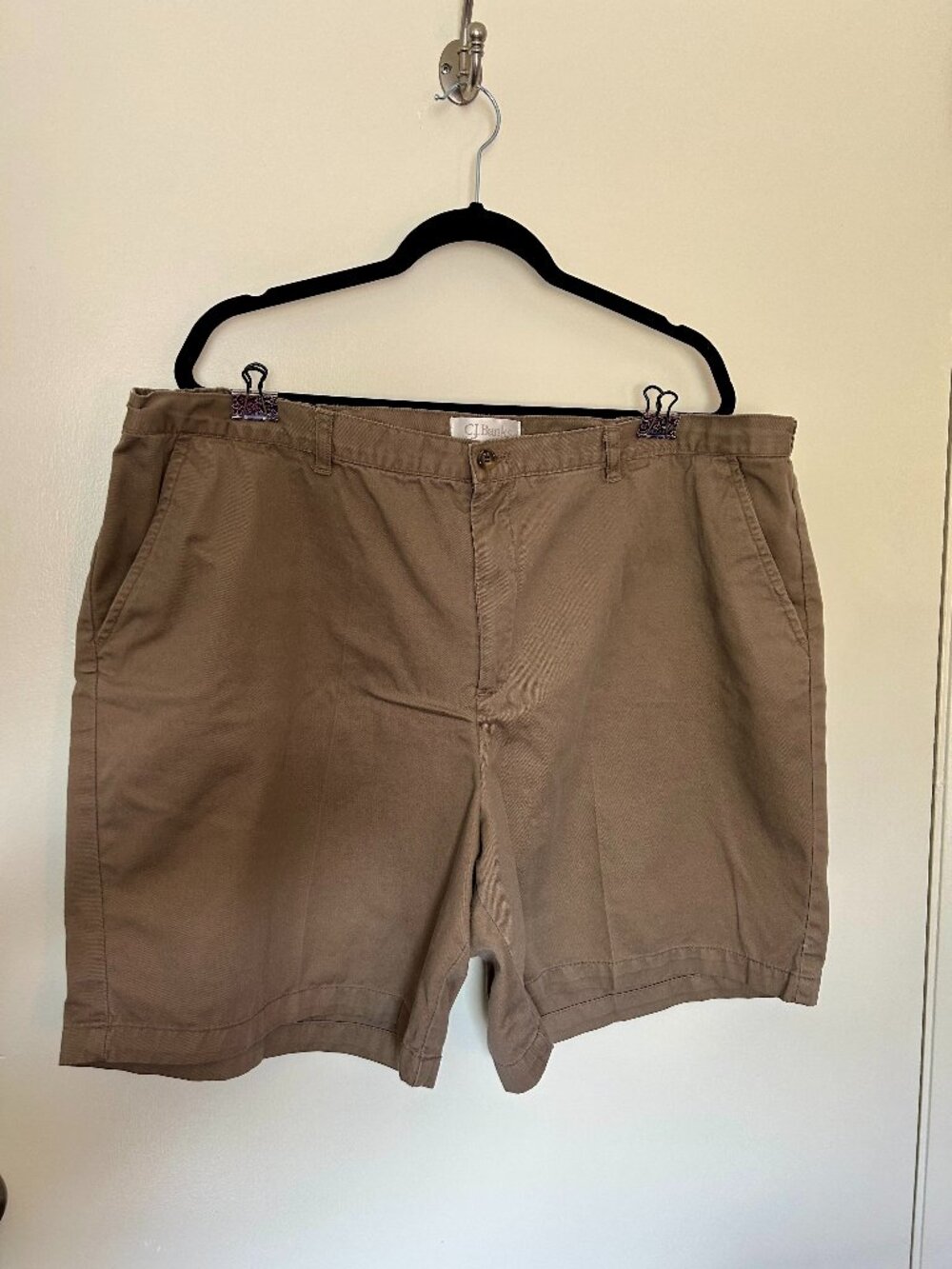 CJ Banks Casual Shorts in Brown 22W